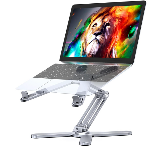 Ergonomic 360° Rotating Aluminum Laptop Riser